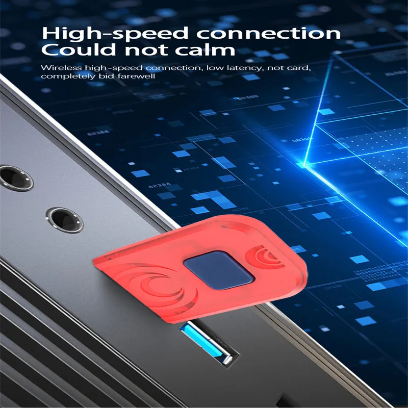 

For PS5 Handle Games Accessories USB Wireless Bluetooth-compatible 5.0 Adapter Receiver For N-Switch/Switch Lite/PS5 Controller