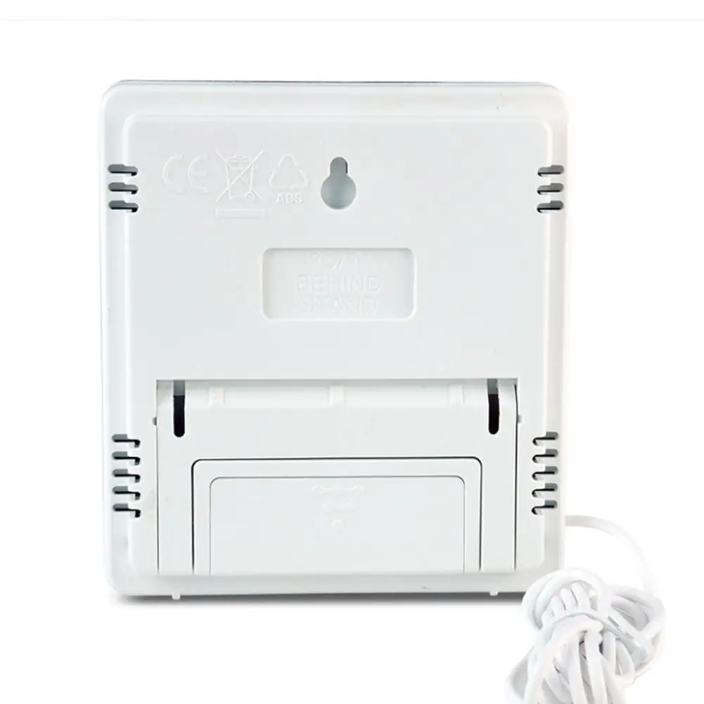 ЖК дисплей Цифровой термометр гигрометр крытый Открытый с температурой