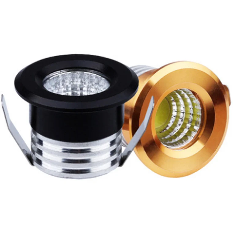 

LED Downlights 3W 100V-240V Jewelry Display Ceiling Recessed Cabinet Spot Lamp Ceil Spotlight