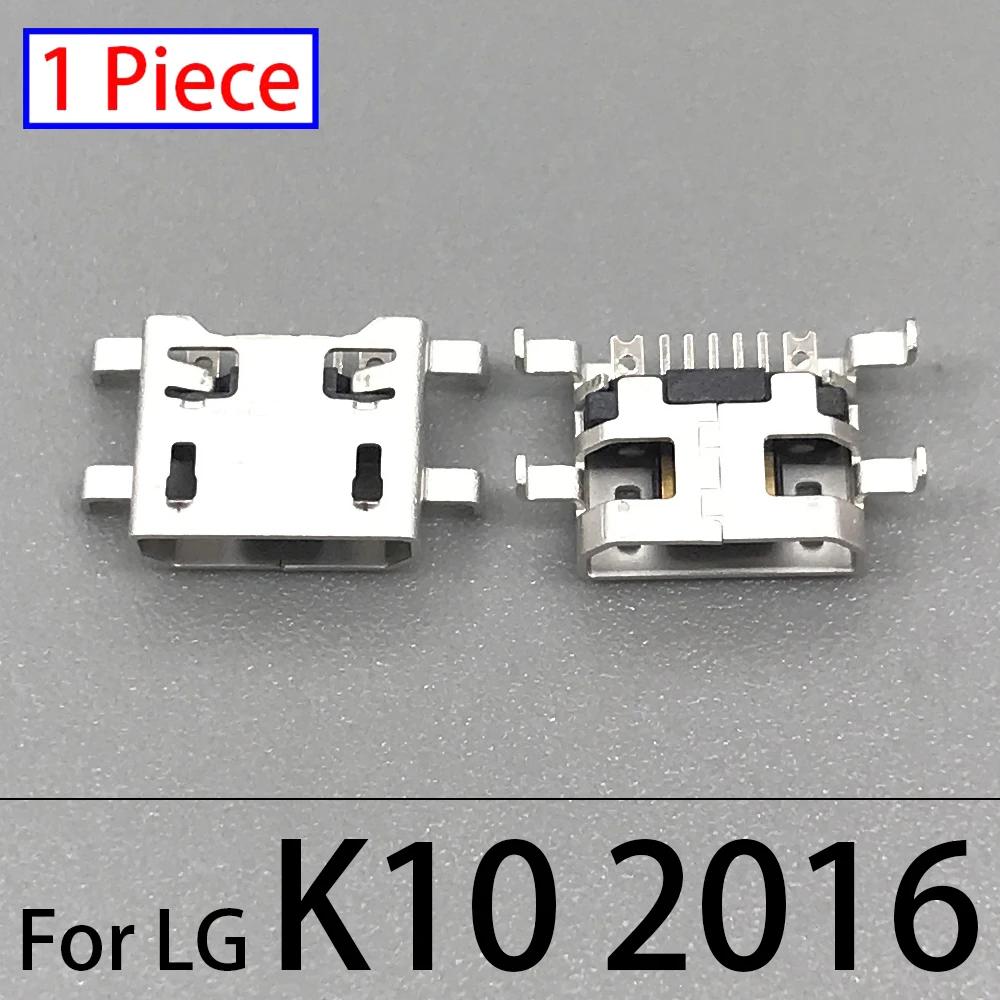 Штепсельная Вилка Micro USB для LG K9 K11 K10 K4 2017 2016 V30 V40 Q60 K8 K12 Plus K50 K50S 50 шт. | Мобильные