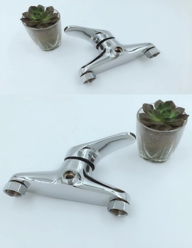 

All copper bathroom toilet simple hot and cold shower faucet