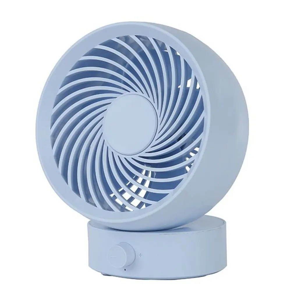 

5-inch Usb Desk Fan Small Personal Desk Fan With Strong Wind Silent Operation Portable Mini Fan For Office Room