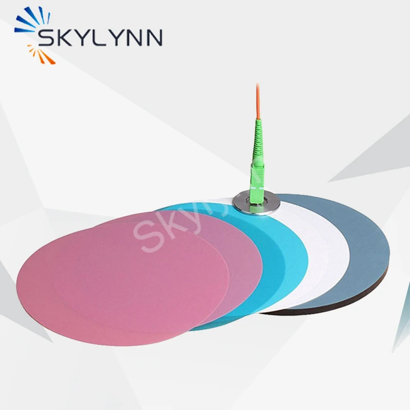 50pcs/bag Ultra-Precision Flexibility 1u 9u 30u 0.05u ADS Fiber Optic Polishing Films Paper