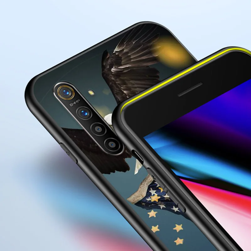 

United States American Flag For OPPO A1K A12 A31 A32 A53 A72 A73 A93 F15 F17 Find X2 Pro Lite Neo 2020 Phone Case