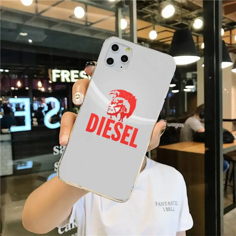 

Luxury brand DIESEL Phone Case for iphone 12 pro max 11 pro XS MAX 8 7 6 6S Plus X 5S SE 2020 XR cover