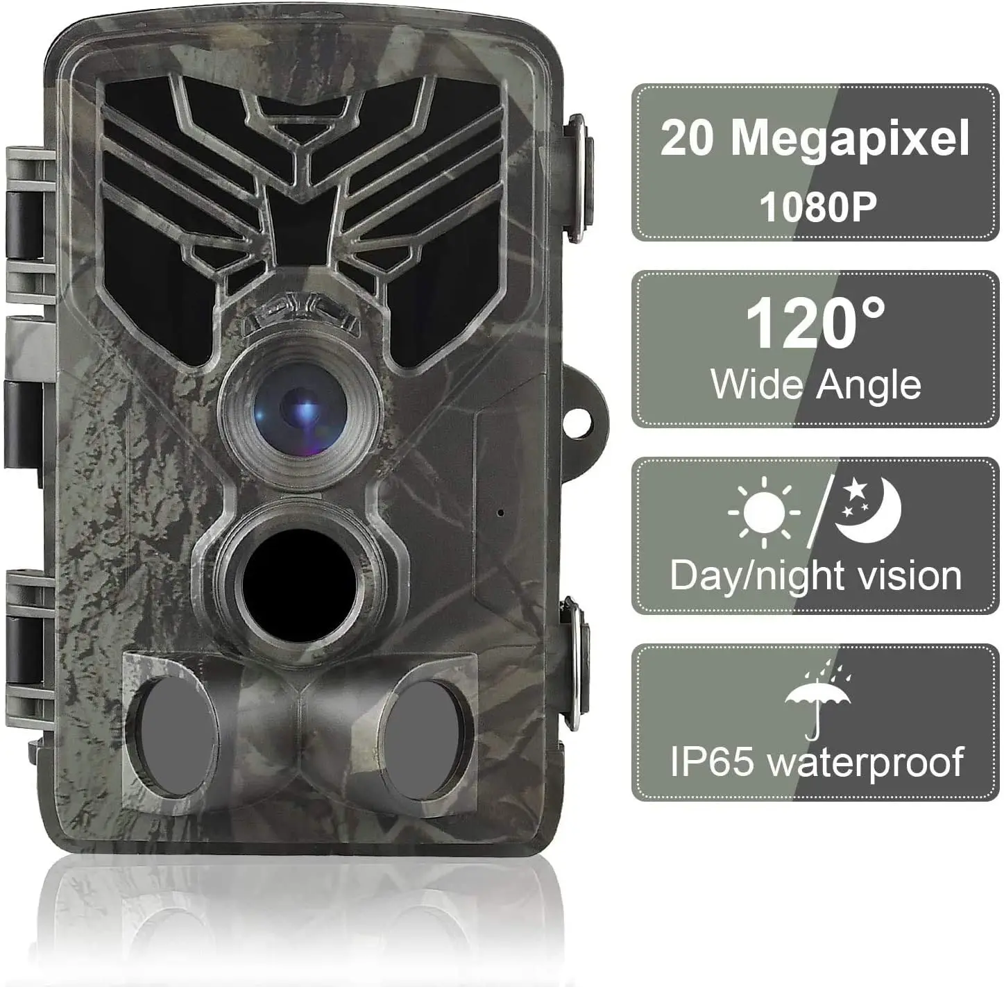HC 810A 1080P 20MP HD дикой охоты Камера scutinting Wildview движения PIR Ночное видение домашний