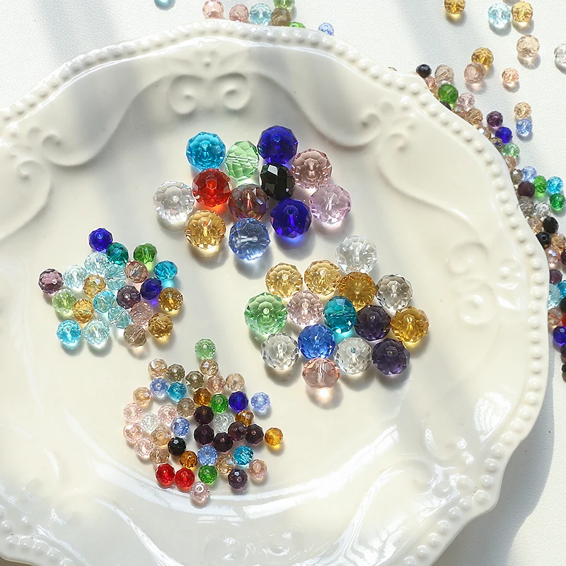 

Бусины из стекла для бисероплетения, 6-14 мм