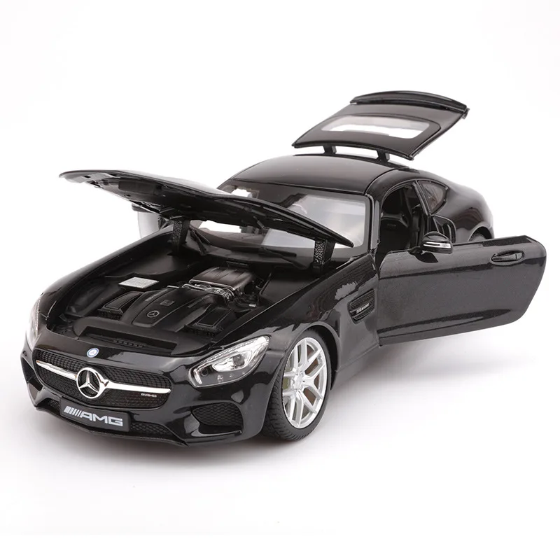 1:18 Масштаб имитация спортивного сплава Модель автомобиля игрушки для Benz Amg Gt с