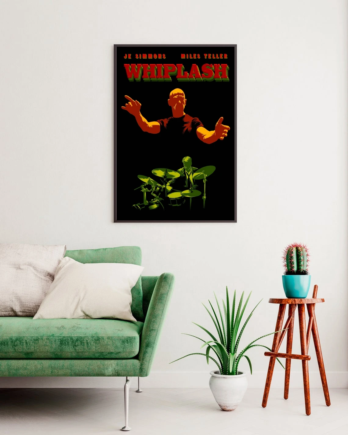 Барабанная барабанная установка Whiplash коллаж музыка джаз альтернатива арт-деко