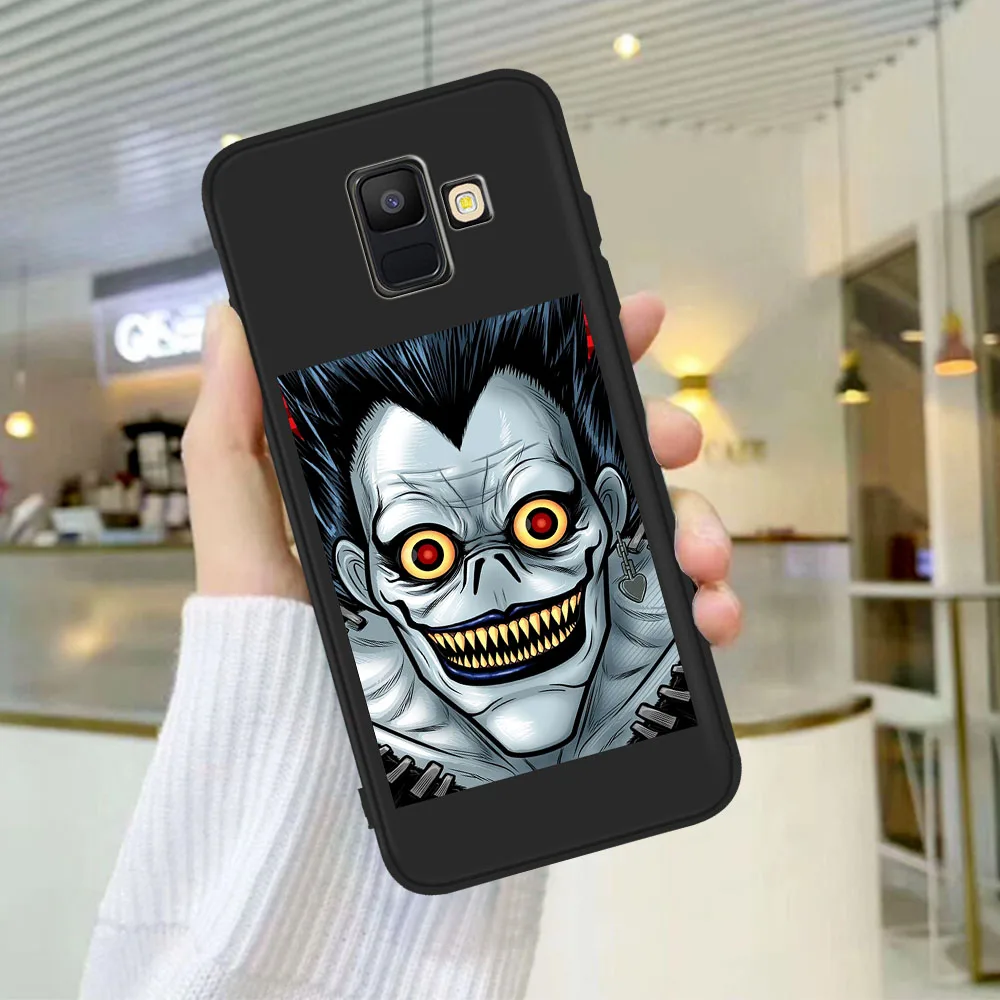

Cartoon Anime Death Note Ryuk Soft Phone Case For Samsung A51 A71 A20 A30 A40 A50 A70 A90 A5 A6 A7 A8 A9 A10 J6 J7 J8 Plus Cover