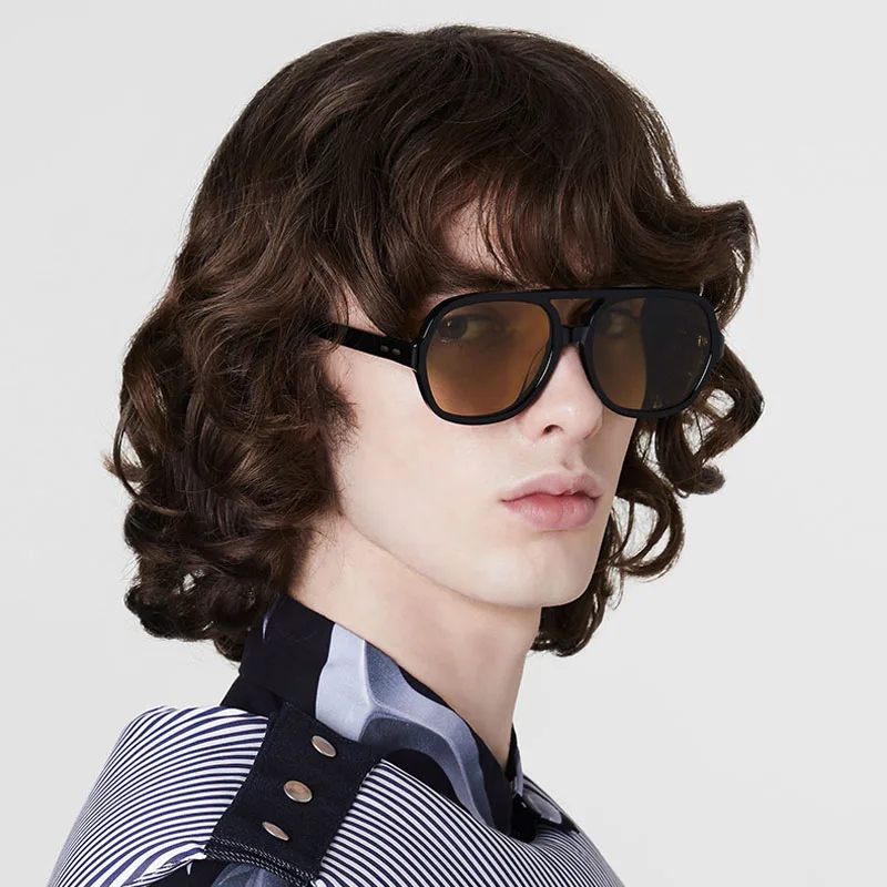 Солнцезащитные очки авиаторы в стиле ретро для мужчин и женщин винтажные с