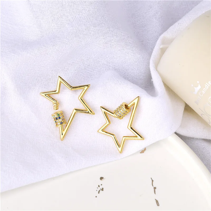 DIY Ручная работа для ожерелья застежка крючок винт пряжка кольца открытая одна