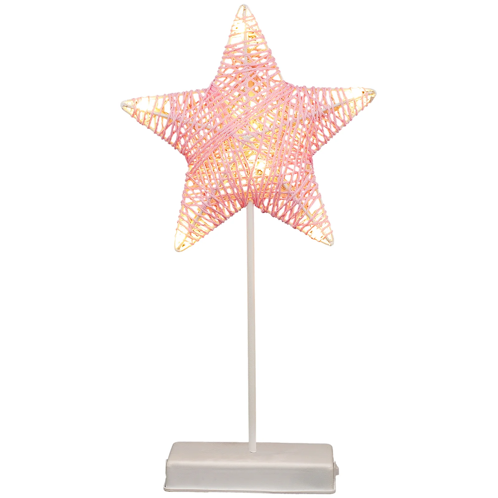 

1pc Indoor Xmas Atmosphere Light Party Layout Prop Christmas Star Shaped Light