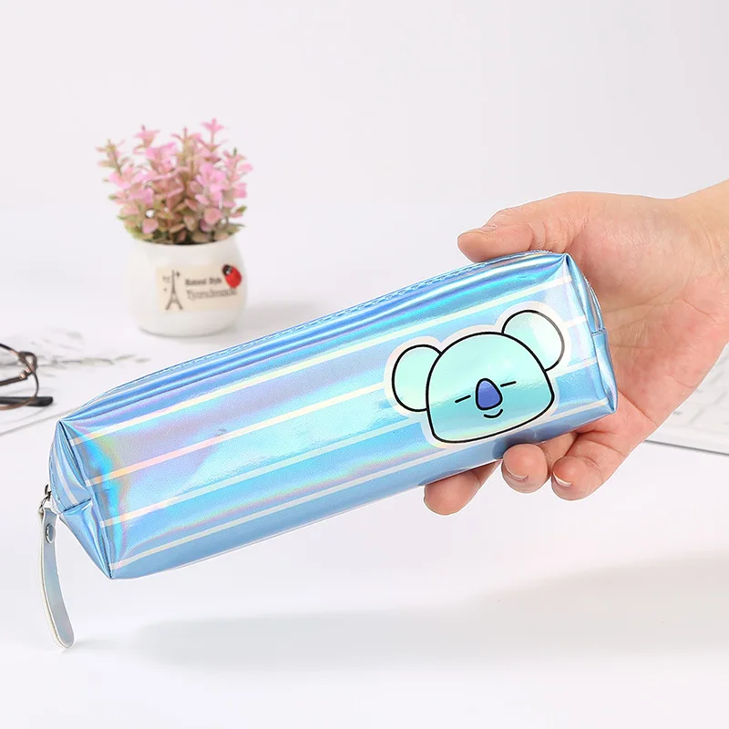 1 шт. кавайный чехол для карандаша мультфильм лазерный подарок Хэлло Китти