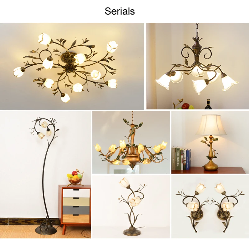 

American style living room iron art ceiling lamp restaurant bedroomg lass ceiling lighting clothing store hotel decoration lamps