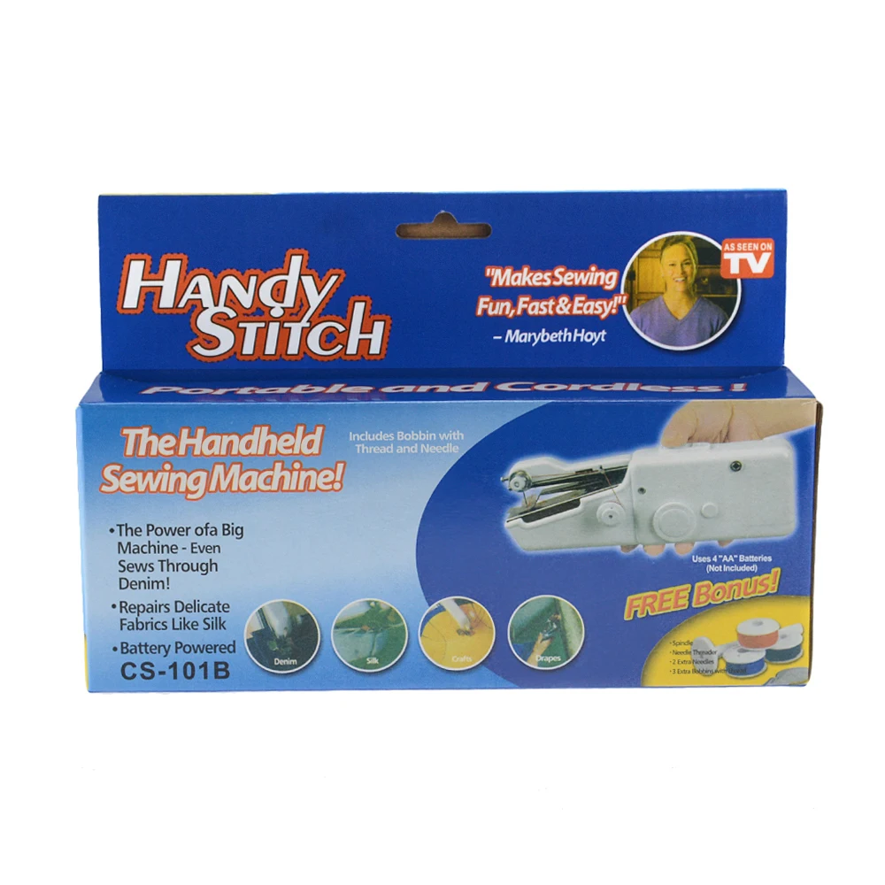 Портативные Ручные Швейные машины 1 шт. беспроводная швейная машина для шитья