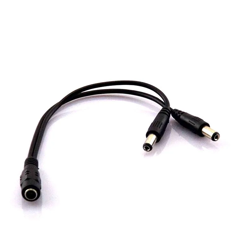 5 мм * 2 1 AC/DC 12V до Женский Мужской контактный разъем расширительный DC Питание