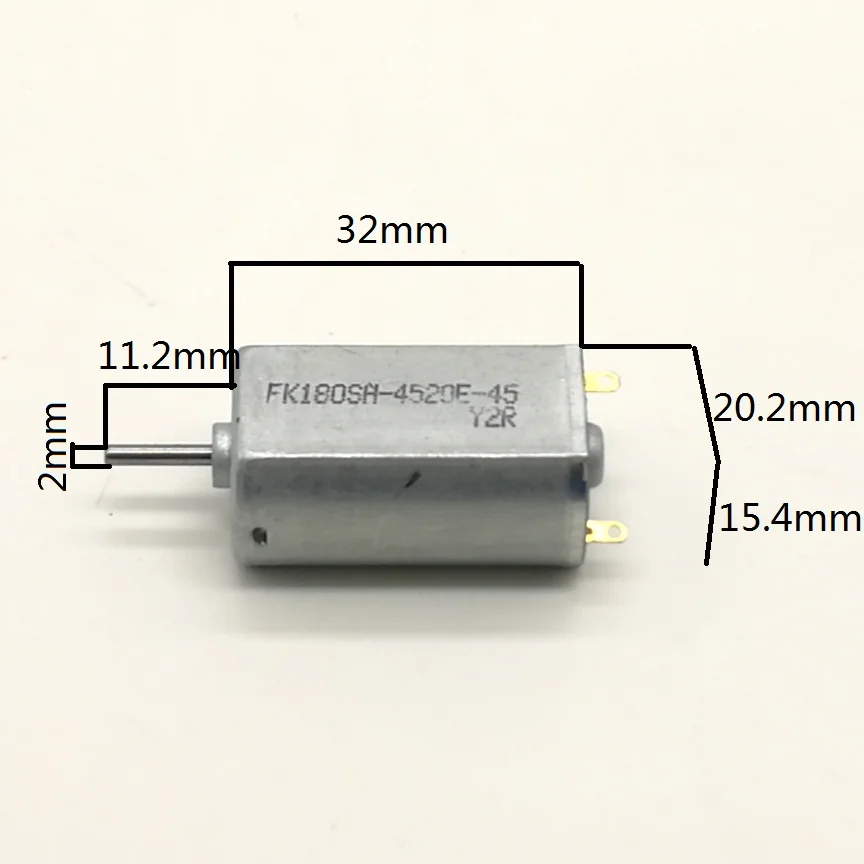 1 шт./лот микро мотор FK 180SH DC3V 4.8V 180 34000об/мин для электробритва зубных щеток