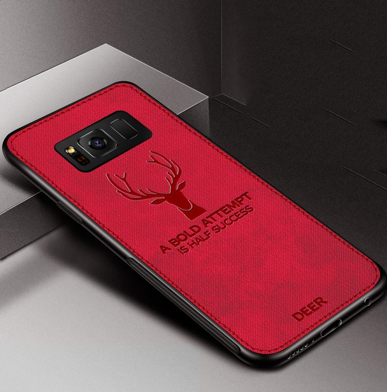 Рождественский свитер с принтом в виде оленя; чехол для samsung Galaxy A50 A7 A9 A20 A30 A40 A60 A70 A6 A8 S8 S9 S10 плюс S10e S7 Примечание 10 Pro 9 8 Fundas