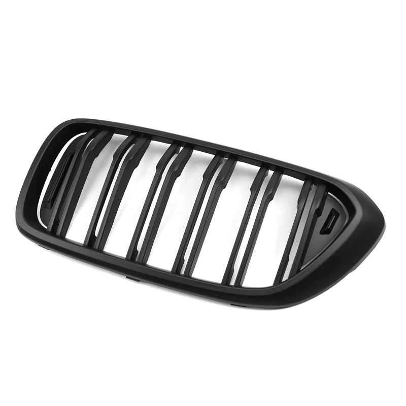 

Car Matte Black Dual Slat Front Kidney Grilles Fit for BMW G32 6-Series GT 2018-2021