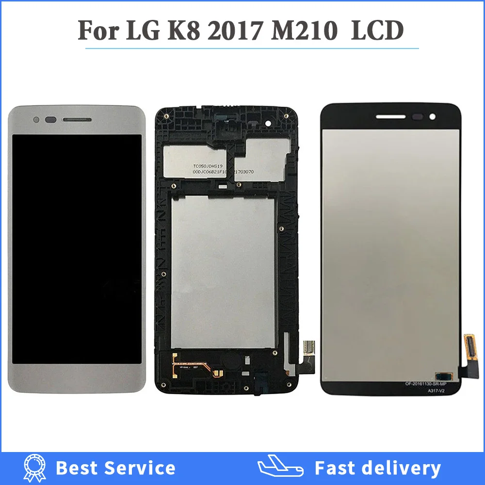 5 0 дюймовый новый полный ЖК дисплей + фотоэлемент для LG K8 2017 Aristo M210 MS210 US215 M200N