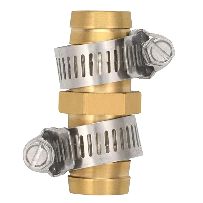 Садоводство 5 комплектов латунь 1/2 дюймовый для садового шланга Mender ремонт