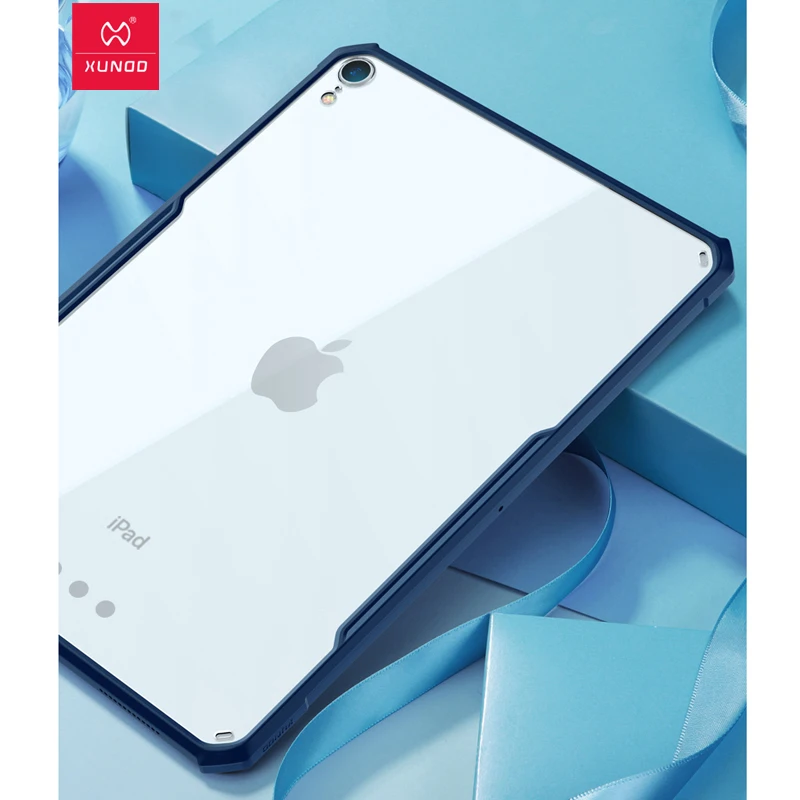 Xundd прозрачная на планшет чехол для iPad Pro 1" 9,7" / подушки безопасности анти-осень противоударный чехол для iPad Pro 12,"