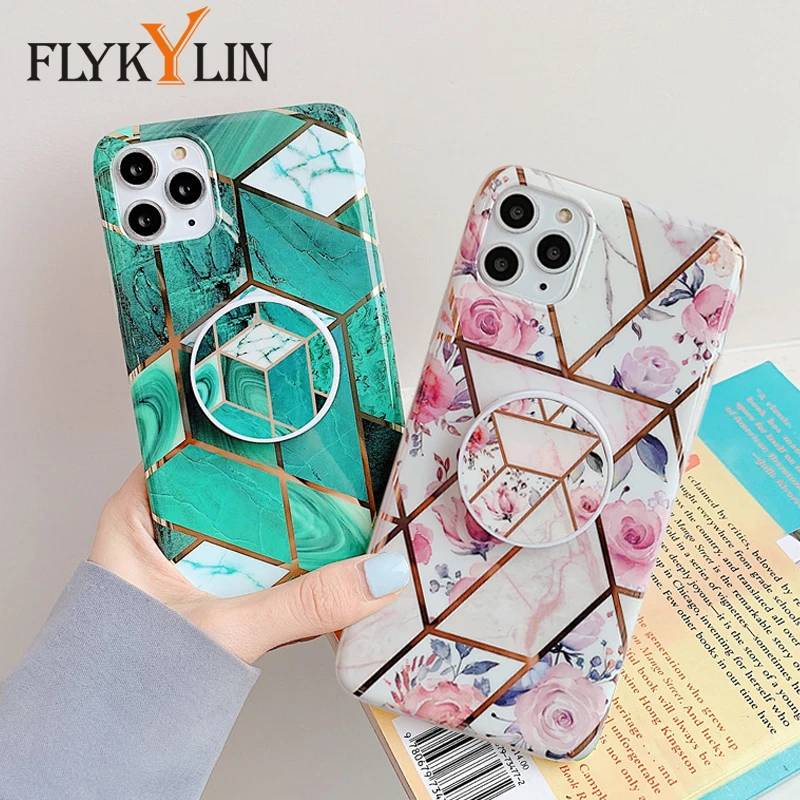 FLYKYLIN чехол с мраморным покрытием для Huawei P20 Pro P30 Lite Mate 20 30 задняя крышка модный