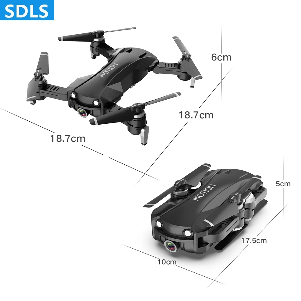 5G gps RC Квадрокоптер с камерой HD 2K Wifi FPV Дрон складной вертолет один ключ возврат