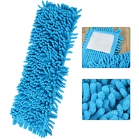 1 pc home cleaning pad coral velvet refill household dust mop head replacement suitable for cleaning the floor soft practical