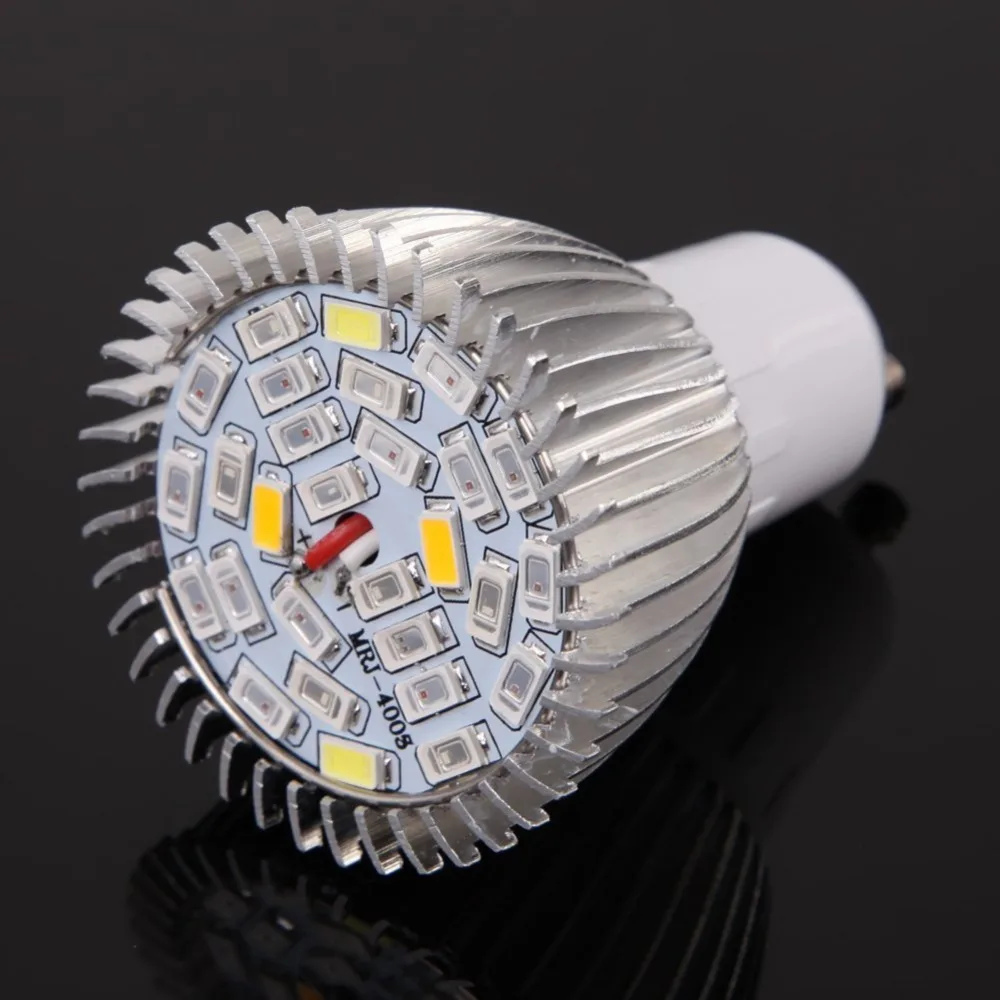 

30X полный спектр LED лампа для выращивания E27 GU10 18 28 SMD Led лампа для выращивания для гидропоники цветы растения овощи коробка для выращивания
