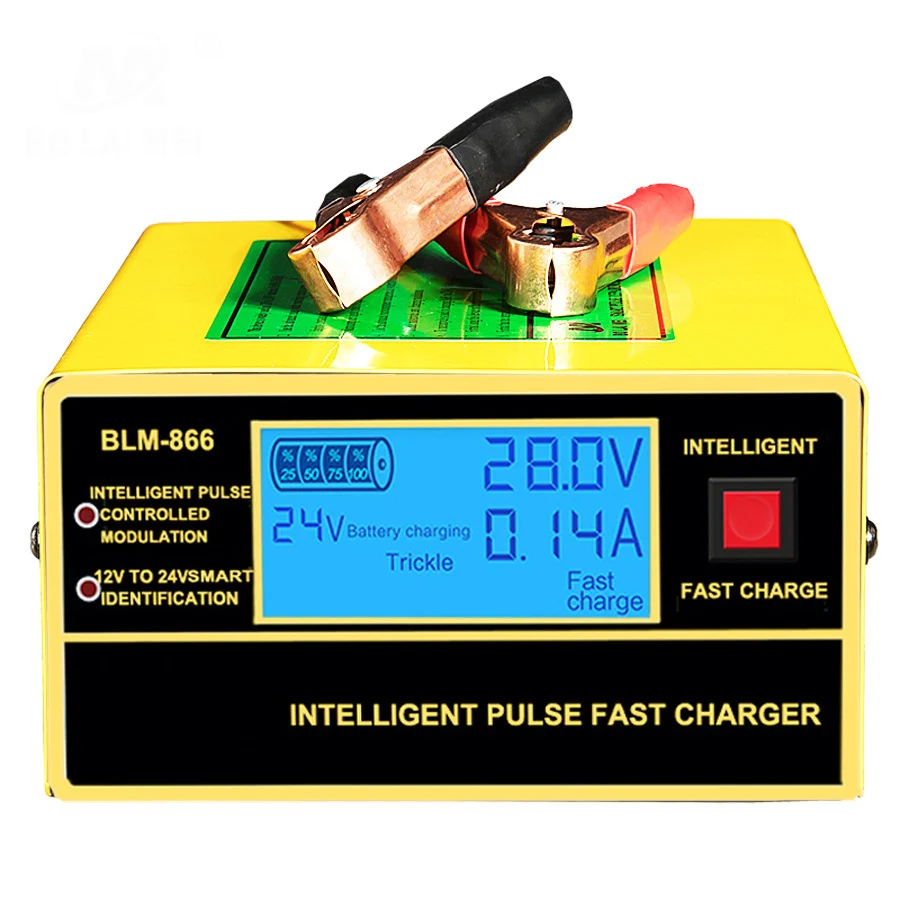 Автомобильное зарядное устройство с ЖК-дисплеем 12 В 24 | Автомобили и мотоциклы