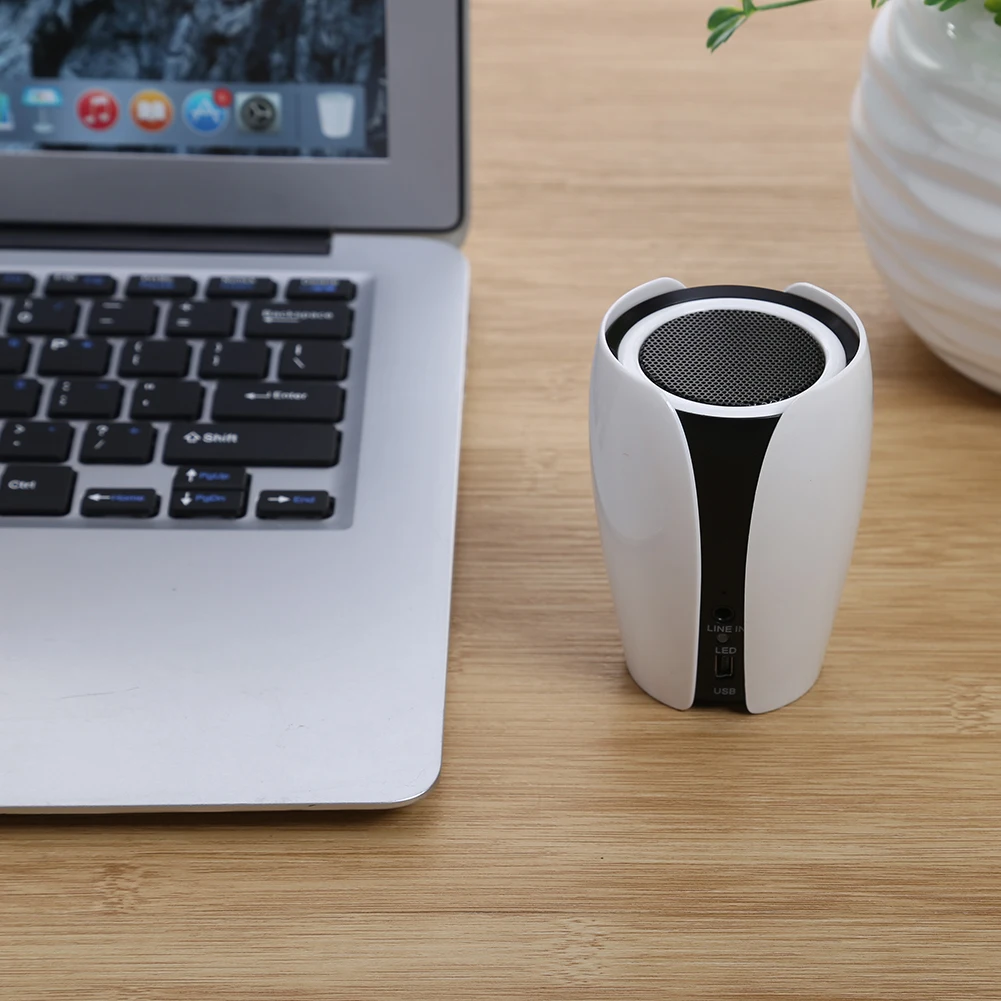 Мини беспроводной Bluetooth динамик с тюльпаном форма Y/U Тип Латунь спикер Вилки