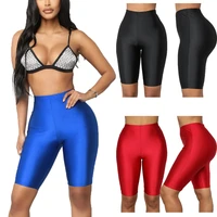 2020 women high waist workout yoga shorts solid color shorts ladies summer fashion shorts for fitness casual daily wear