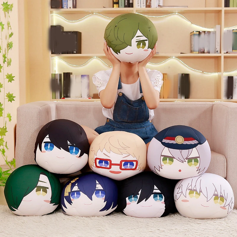 Круглая подушка в стиле аниме Touken Ranbu Online Q плюшевая кукла реквизит для косплея