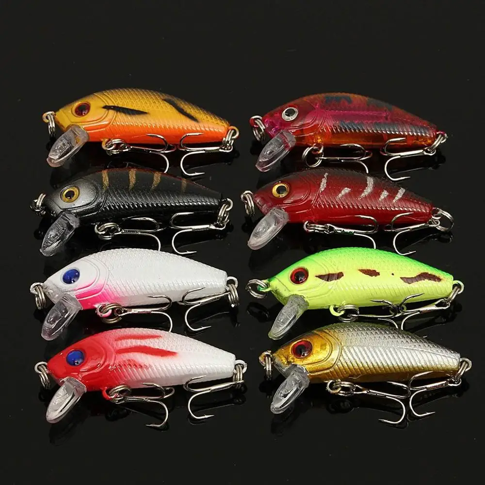 Vissen Hot sale freshwater sea fishing 56pcs lure set mini plastic artificial | Спорт и развлечения