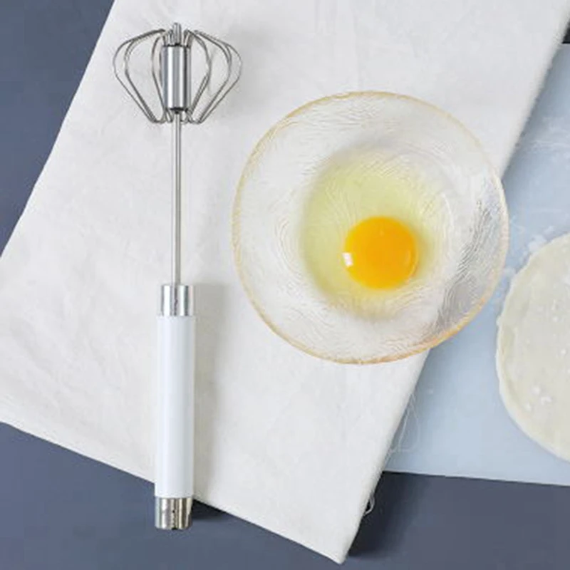 

304 Stainless Steel Semi-automatic Egg Beater Hand-held Egg Beater Kitchen Accessories Egg Beater Egg Tools