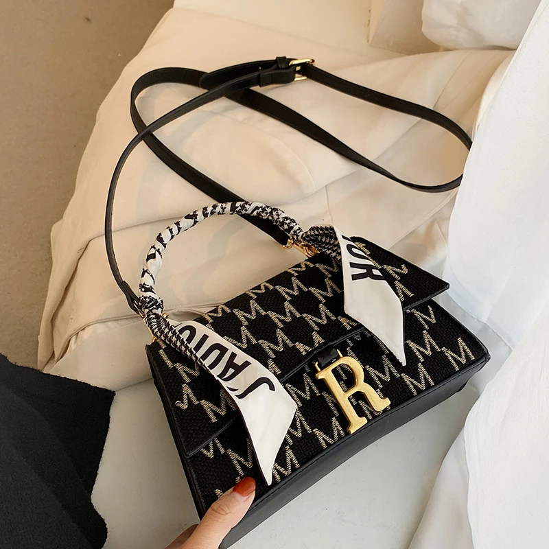 

This Year'S Popular Niche Designer 2021 Autumn Winter New Trend Fashion Wild Check One-Shoulder Diagonal Armpit Women Handbags