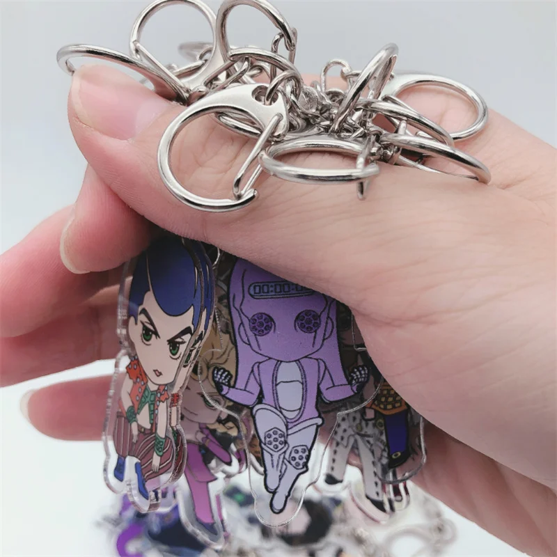 Брелок для ключей с аниме Невероятные приключения Джоджо | Украшения и