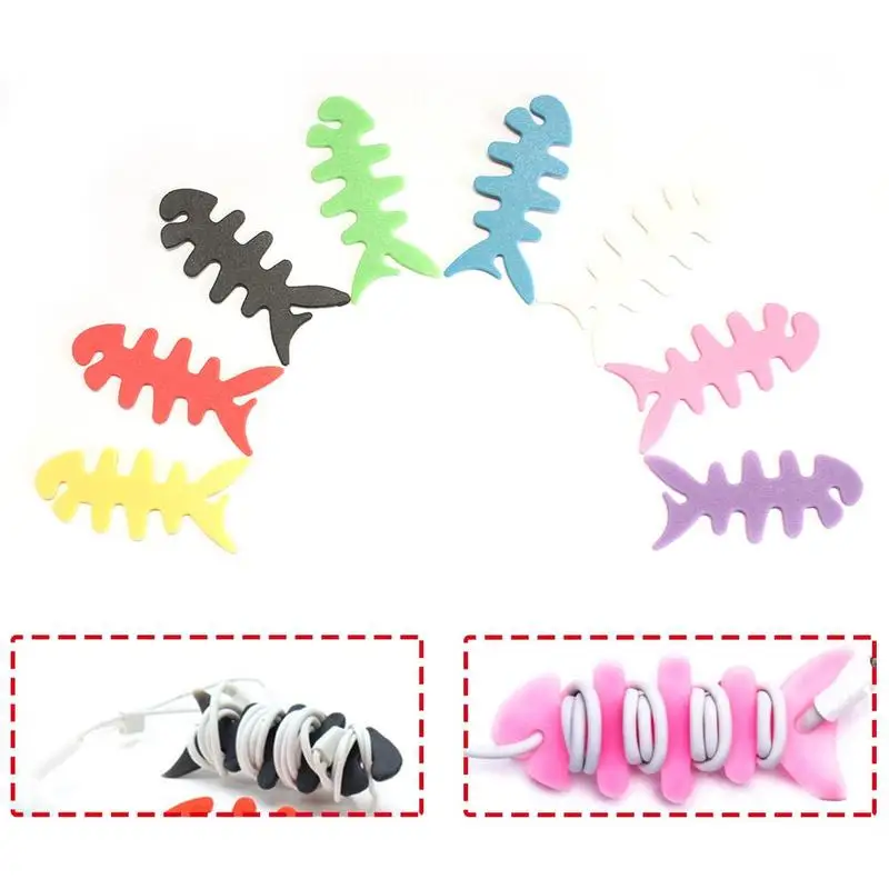 10 шт. держатель органайзер для наушников|Комплекты аксессуаров телефонов| |