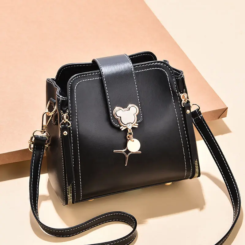 

New Women Shoulder Messenger Bags Waterproof Material Multi-function Large-capacity Fashion Outing All-match Trend Handbag