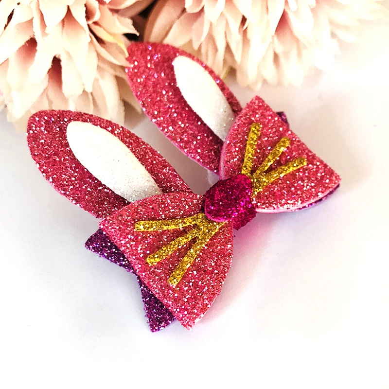 Милые металлические режущие штампы с кроликом для рукоделия скрапбукинга