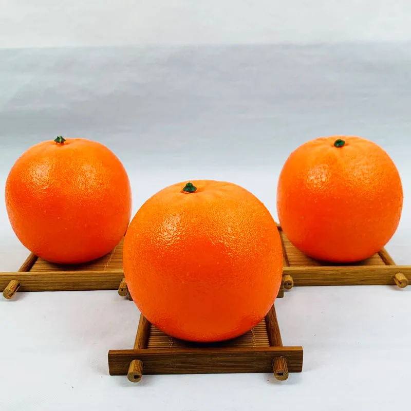 Искусственные апельсины 5 шт. 8 см украшение для дома сада спальни гостиной