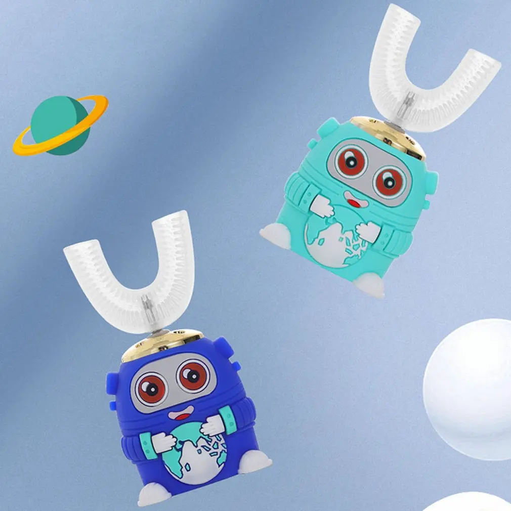 

IPX7 Full Body Waterproof U-shaped Oral Electric Toothbrush For Children No Dead Angle Cleaning Electric Toothbrush