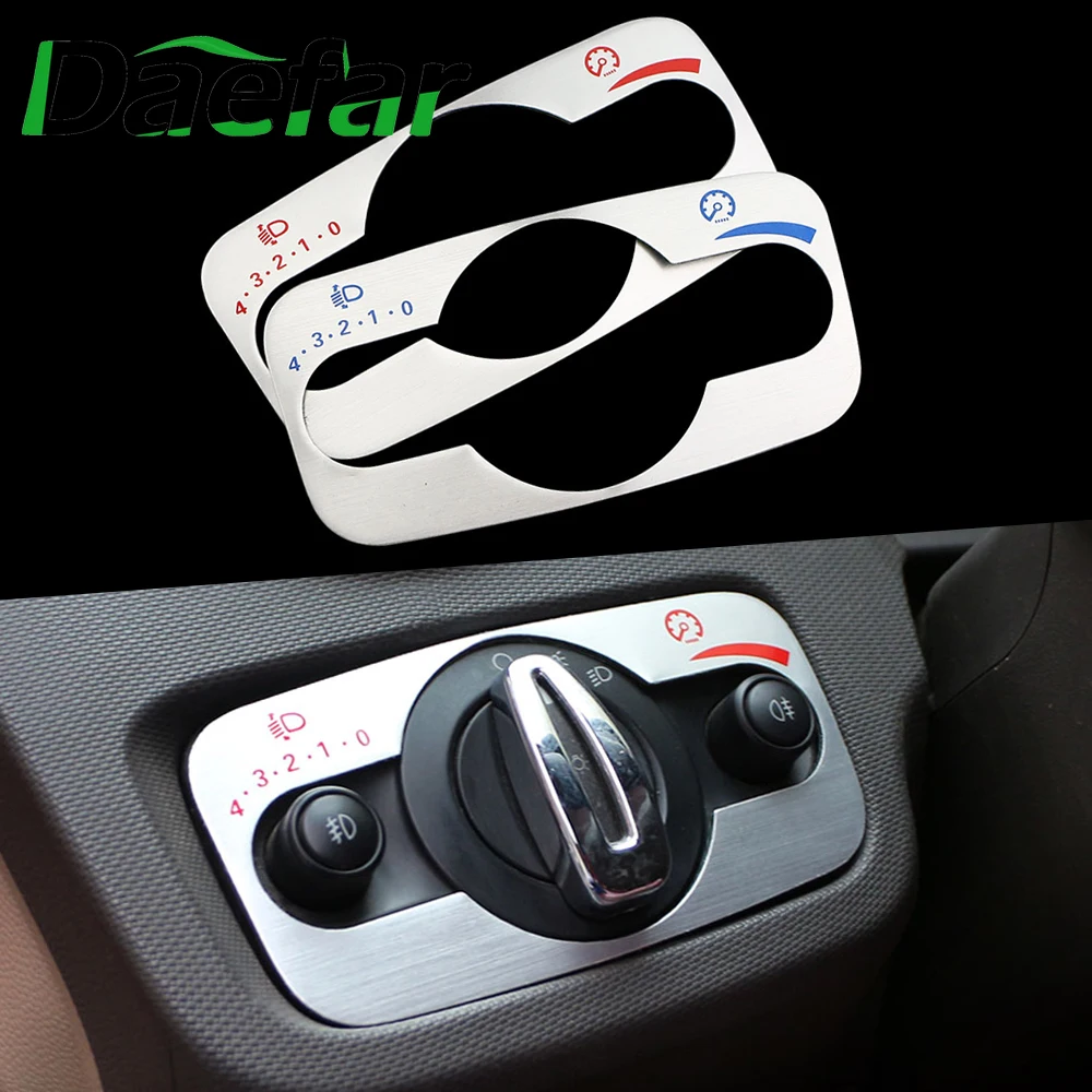 Автомобильный переключатель Daefar алюминиевый для фар с регулируемой панелью