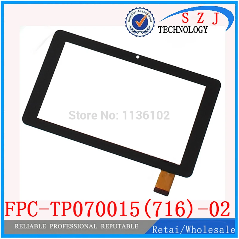 

Origianl 7'' inch for Window N12 CHAMPION tablet pc touch screen panel digitizer FPC-TP070015(716)-02 MT70253-V0 Free ship