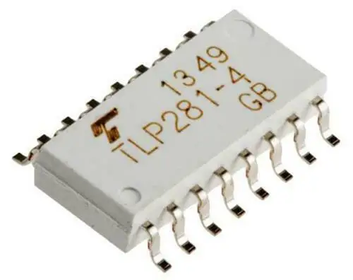 

Toshiba TLP281-4(GB,J,F) AC/DC Input Transistor Output Quad Optocoupler SOP