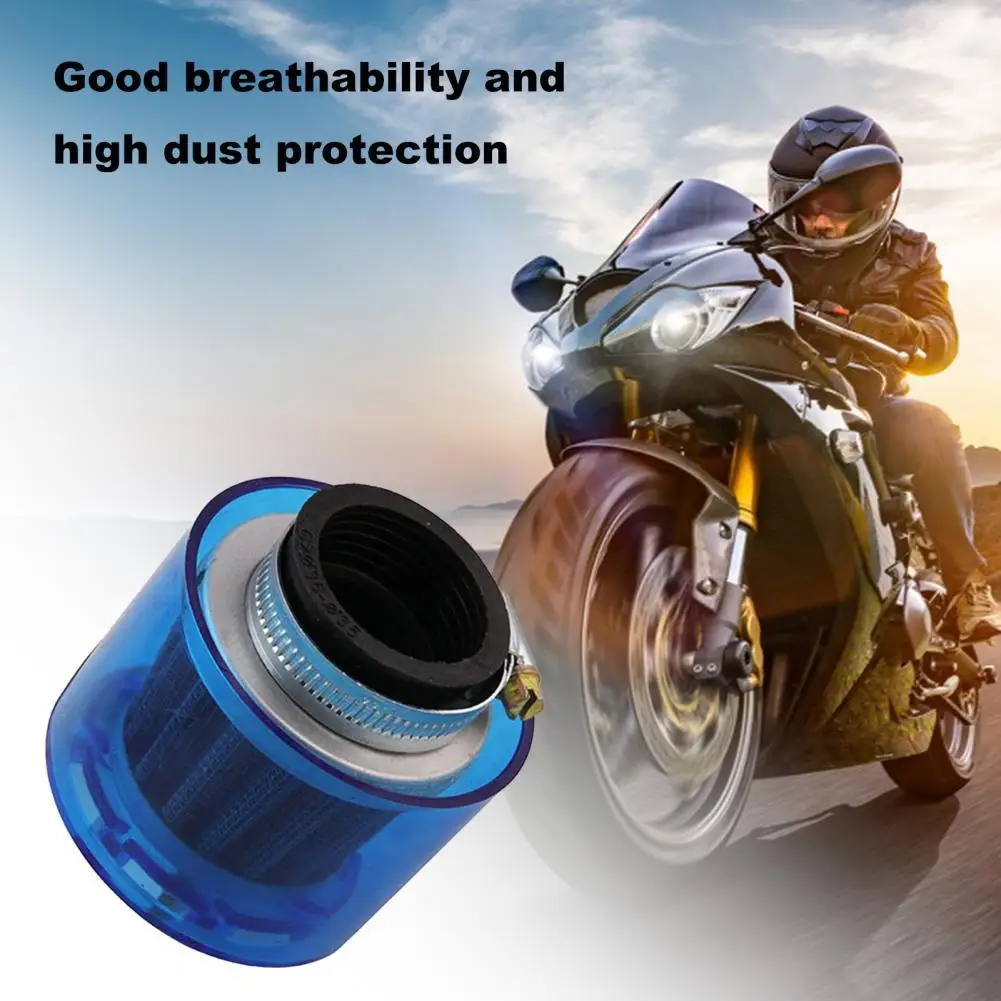 

Reliable Air Filter Modified Parts High Dust Protection Straight Mushroom Head Intake Air Filter Cleaner for Motorcycles