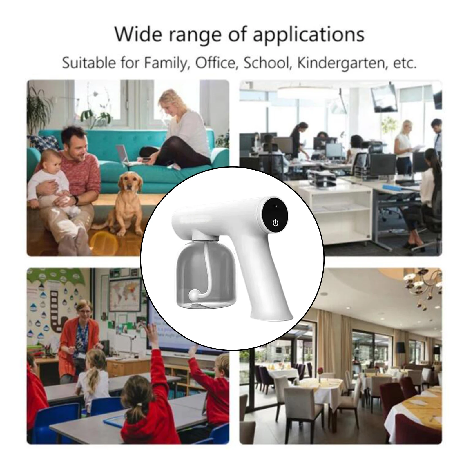 

Дезинфицирующий опрыскиватель для салона, 400 мл