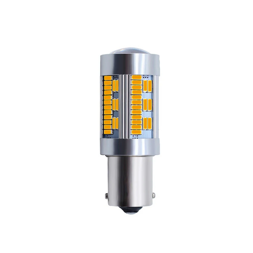 1156 P21W PY21W 7440 W21W T20 4014 105SMD Canbus НЕ Hyperflash светодиодный светильник для обратный сигнал